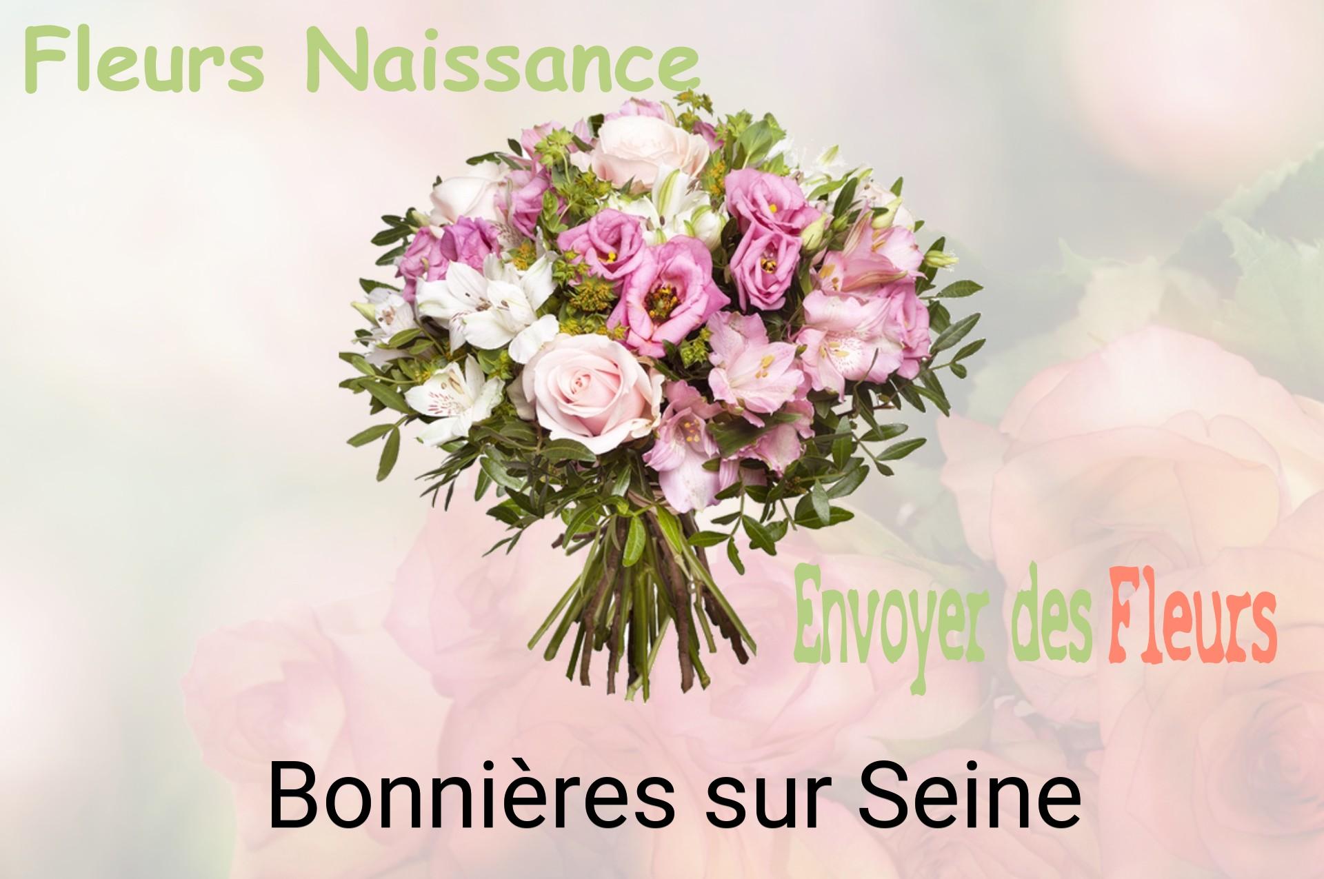 Bouquet de fleurs de naissance livré à Bonnières-sur-Seine
