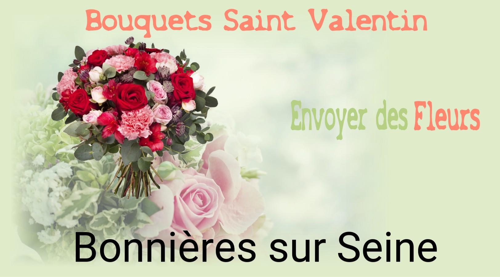 Roses de Saint-Valentin livrées à Bonnières-sur-Seine